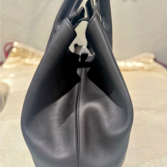 Aspinal of London Elegant Black Satchel - Picture 2 of 11